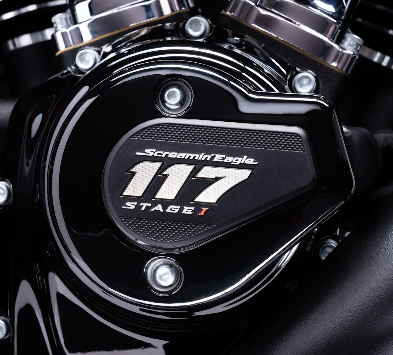 Harley-Davidson Accessories Screamin' Eagle Timer Cover Medallion - Stage I 117ci