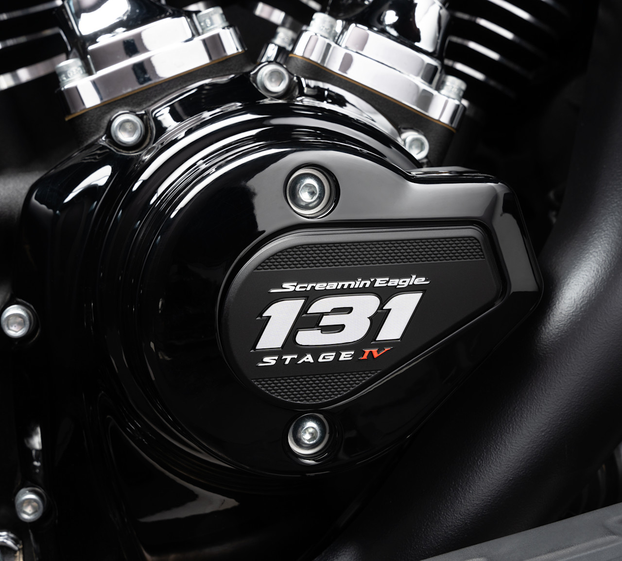 Harley-Davidson Accessories Screamin' Eagle Timer Cover Medallion - Stage IV 131CI