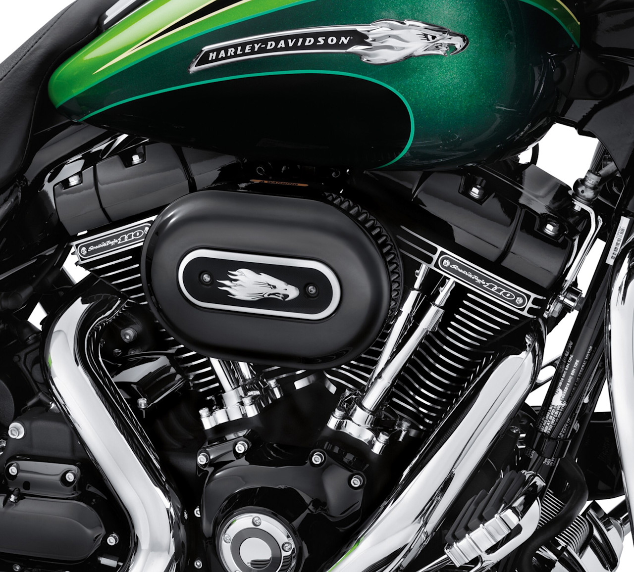 Harley-Davidson Accessories Gloss Black Rocker Box Cover