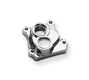 Harley-Davidson Accessories Chrome Tappet Cover, Front