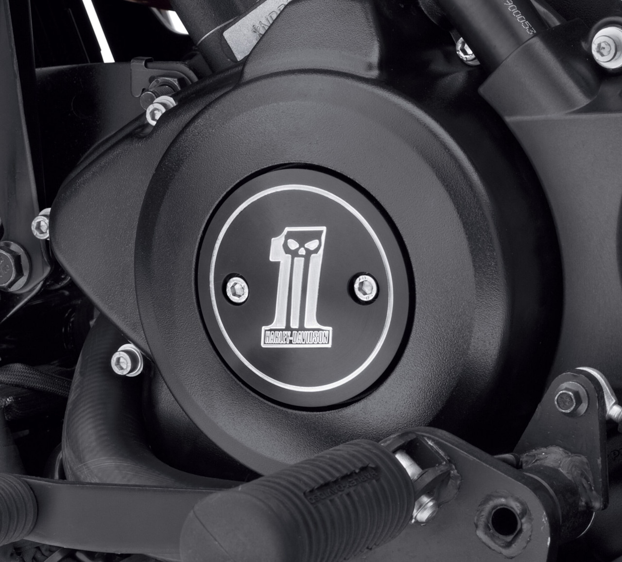 Harley-Davidson Accessories Dark Custom Left Side Medallion
