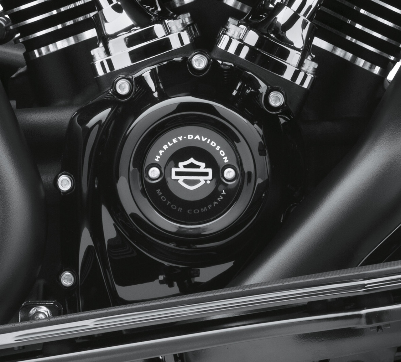 Harley-Davidson Accessories Milwaukee-Eight Gloss Black Cam Cover