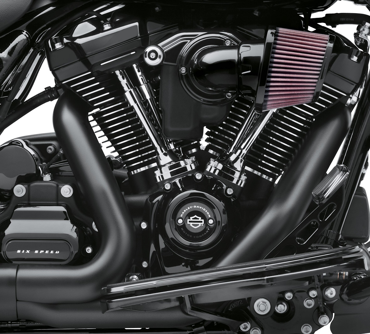 Harley-Davidson Accessories Milwaukee-Eight Gloss Black Primary Cover