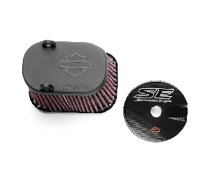 Harley-Davidson Accessories Screamin' Eagle High-Flow Air Filter and Air Cleaner Trim