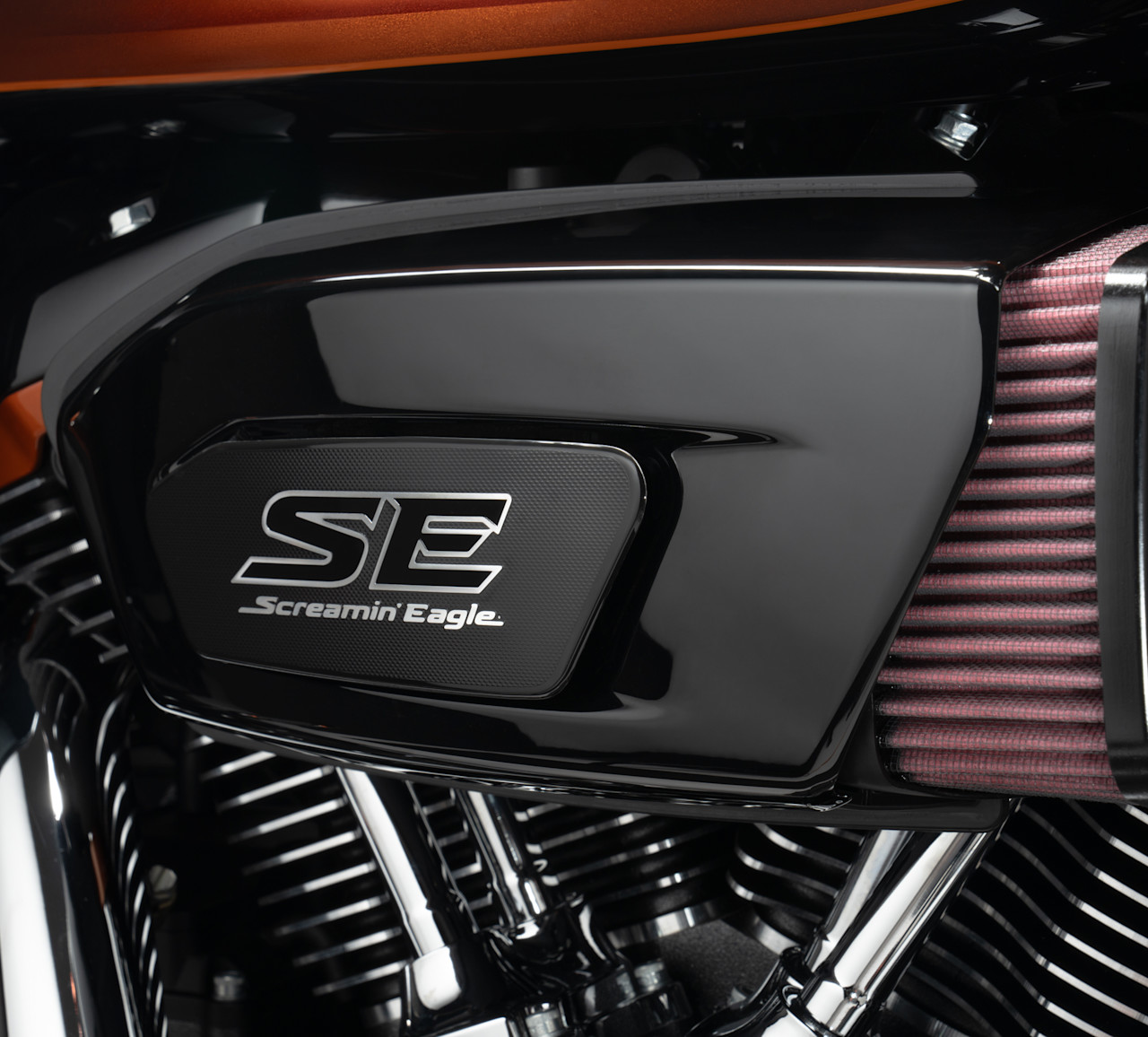 Harley-Davidson Accessories Screamin' Eagle Extreme Air Filter and Air Cleaner Trim