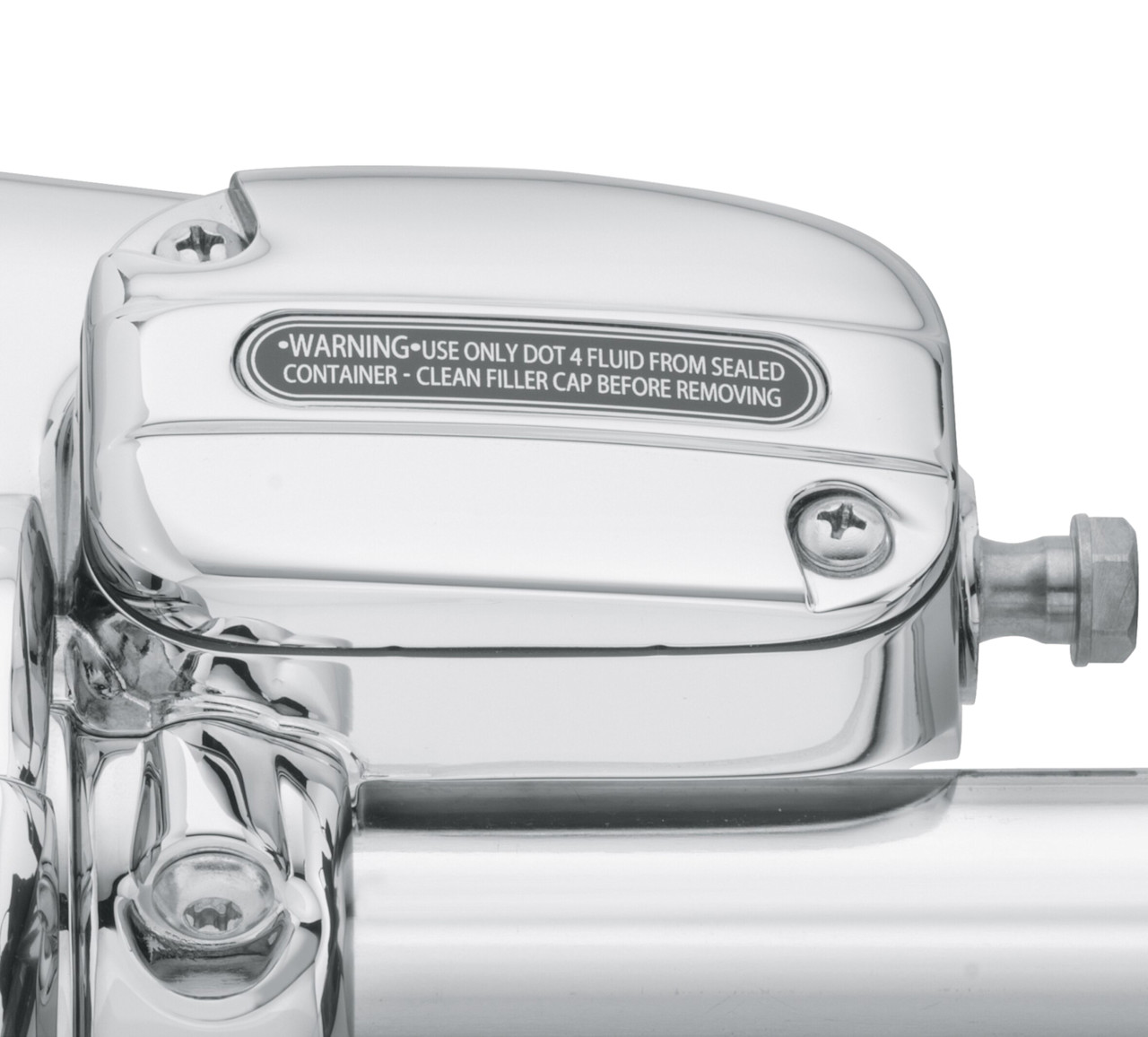 Harley-Davidson Accessories Chrome Front Clutch Master Cylinder Cover