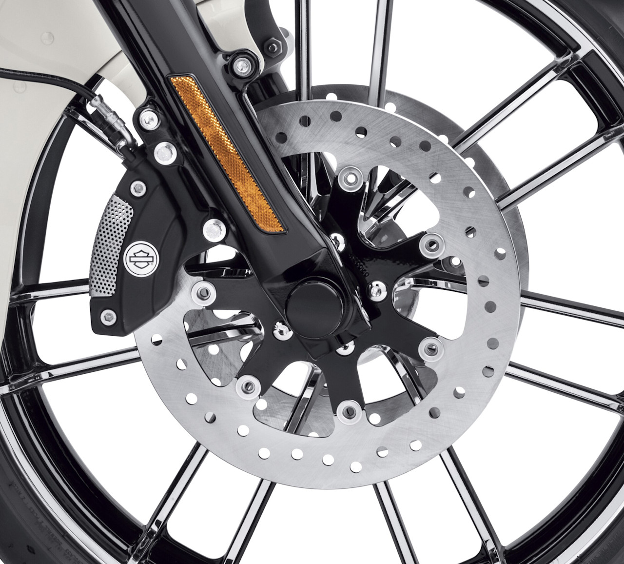 Harley-Davidson Accessories Turbine Front Brake Rotor