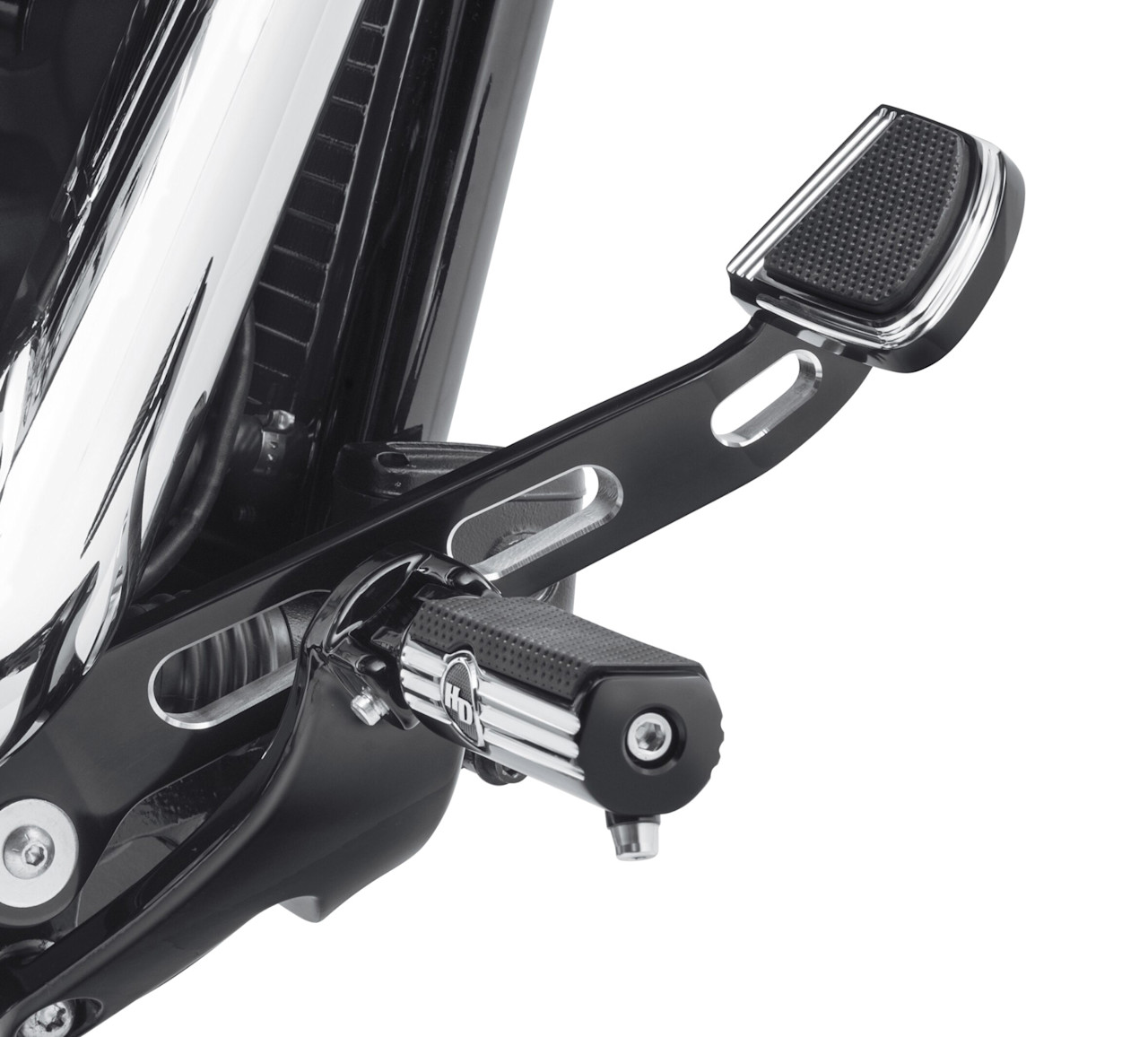 Harley-Davidson Accessories Edge Cut Billet Rear Brake Lever
