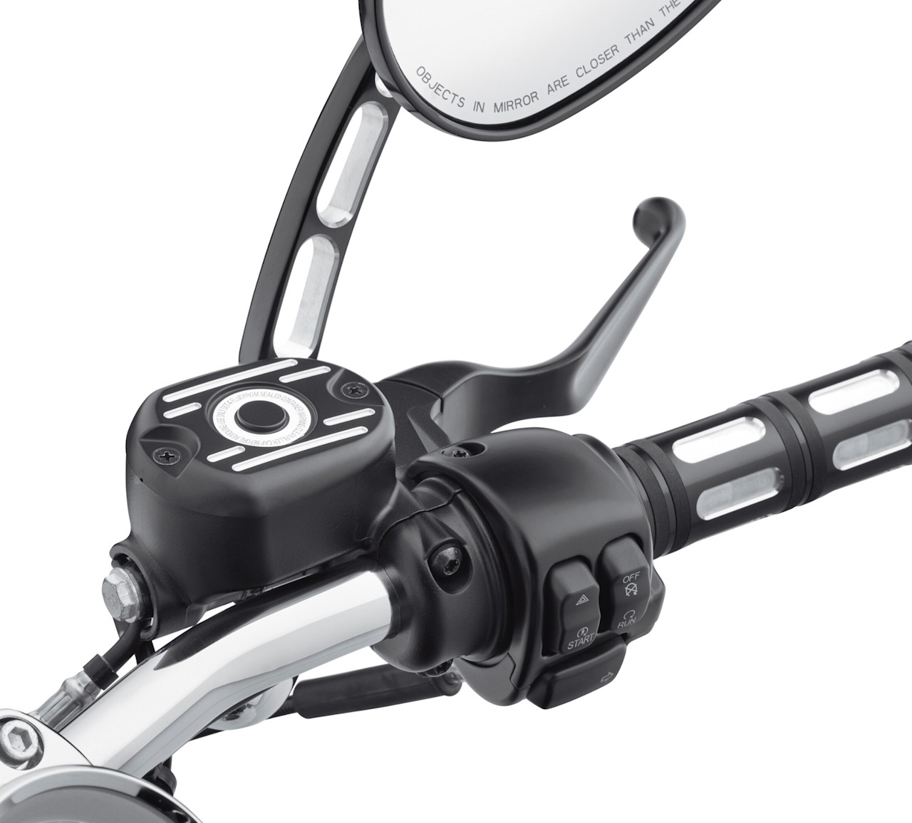 Harley-Davidson Accessories Edge Cut Master Cylinder Cover
