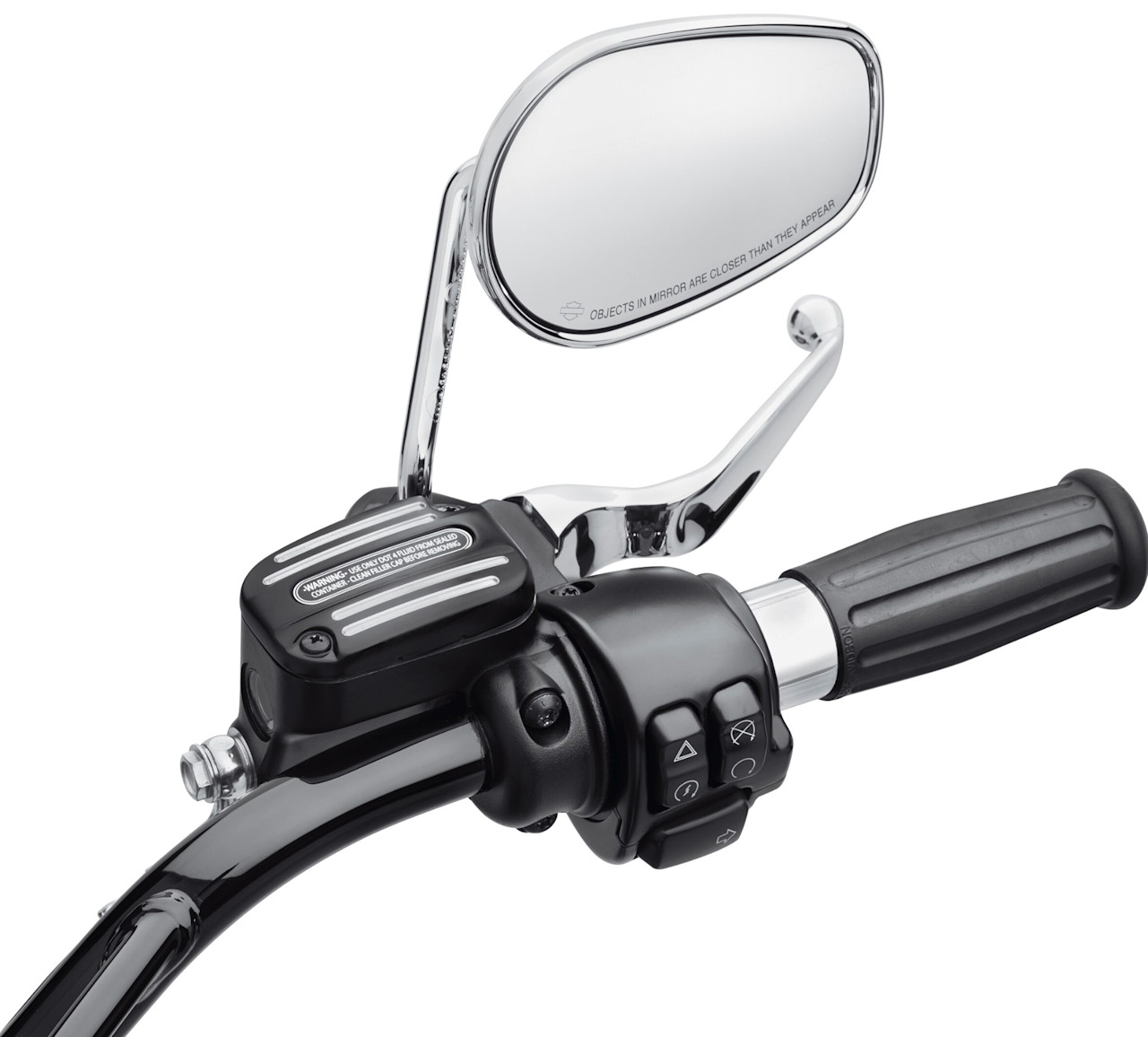 Harley-Davidson Accessories Edge Cut Master Cylinder Cover