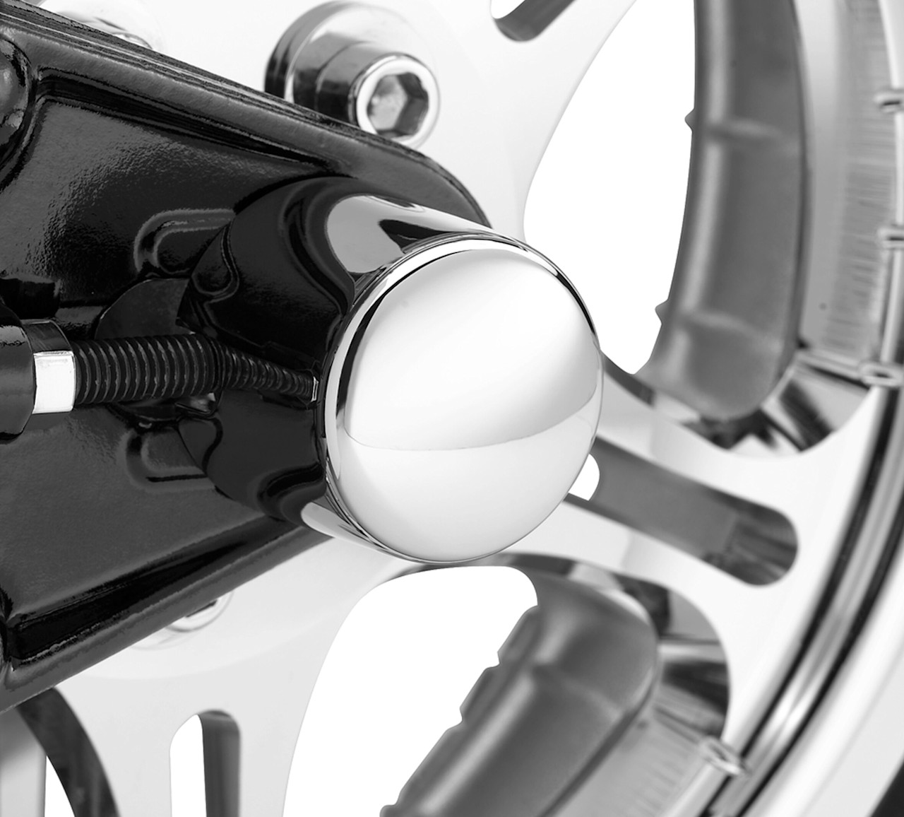 Harley-Davidson Accessories Rear Axle Nut Covers