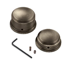 Harley-Davidson Accessories Brass Rear Axle Nut Covers