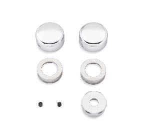 Harley-Davidson Accessories Rear Axle Nut Covers