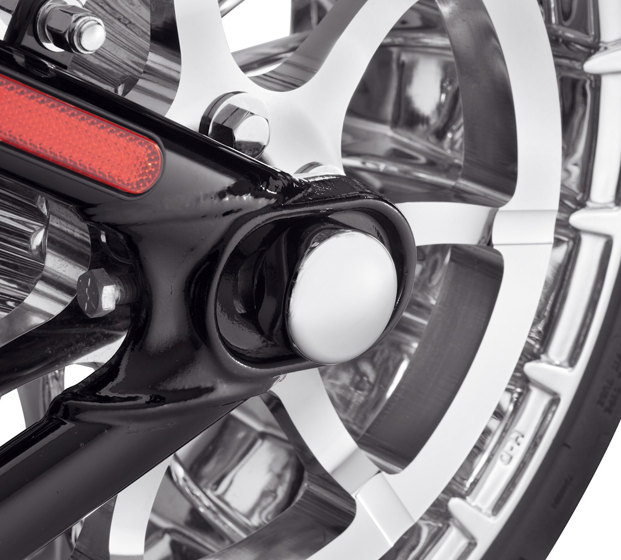 Harley-Davidson Accessories Rear Axle Nut Covers