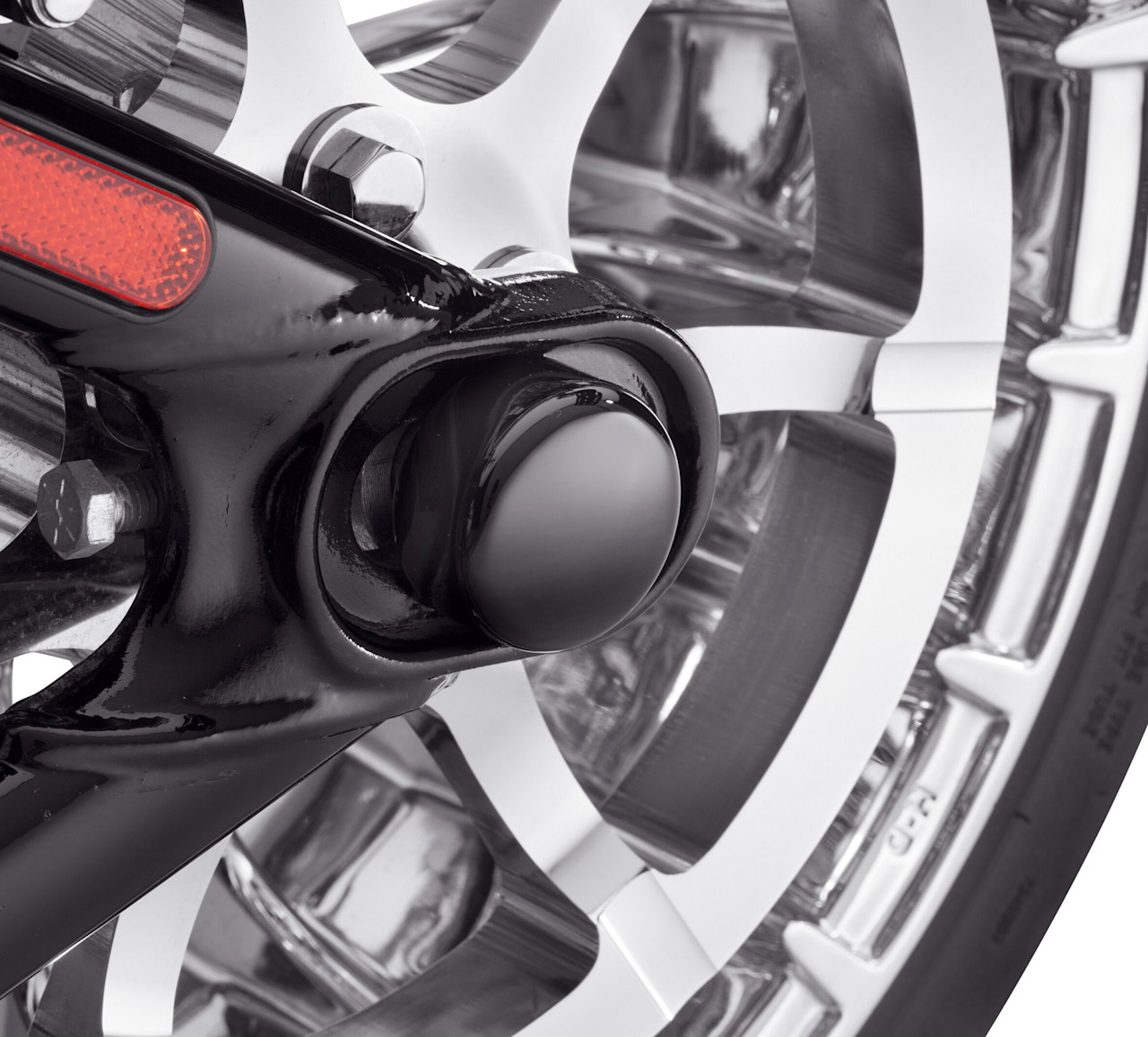 Harley-Davidson Accessories Rear Axle Nut Covers