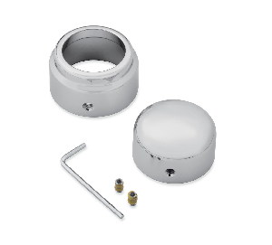 Harley-Davidson Accessories Rear Axle Nut Covers - Chrome