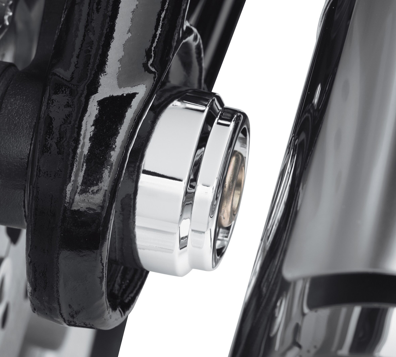 Harley-Davidson Accessories Rear Axle Nut Covers - Chrome