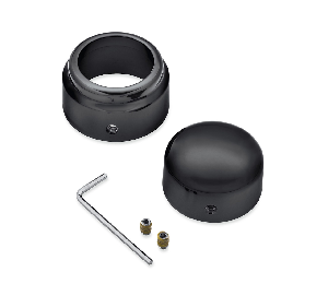 Harley-Davidson Accessories Rear Axle Nut Covers - Gloss Black