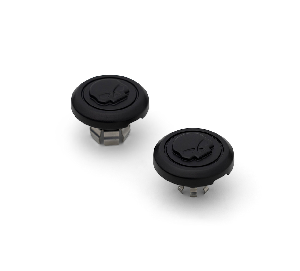 Harley-Davidson Accessories Willie G Skull Front Axle Nut Covers