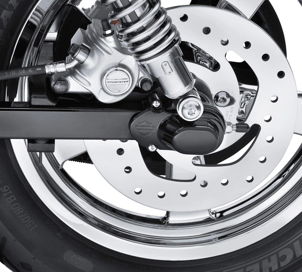 Harley-Davidson Accessories Bar & Shield Rear Axle Cover Kit