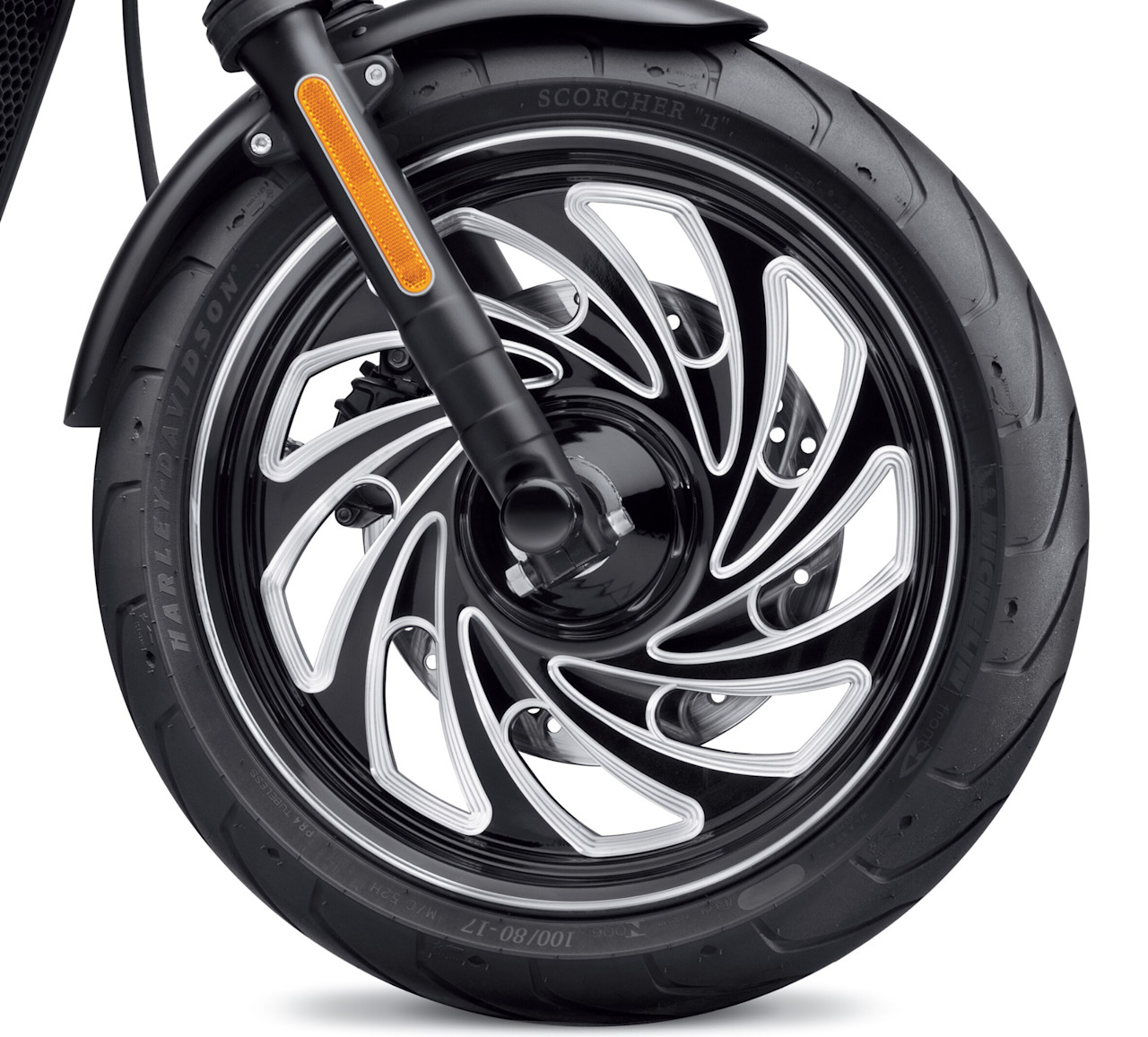 Harley-Davidson Accessories Typhoon 17 in. Front Wheel
