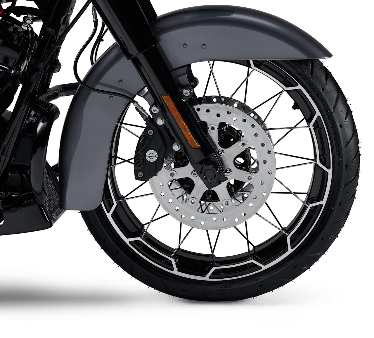 Harley-Davidson Accessories Combo Cast Laced 21 In. Front Wheel