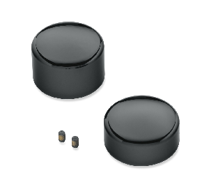Harley-Davidson Accessories Gloss Black Rear Axle Nut Covers