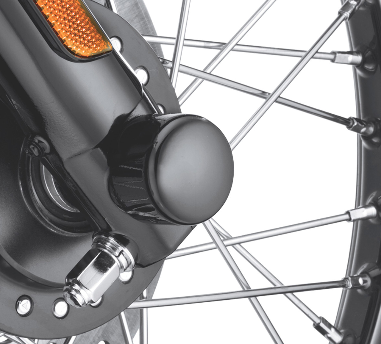 Harley-Davidson Accessories Front Axle Nut Covers