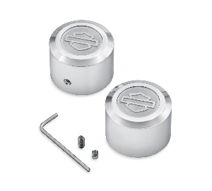 Harley-Davidson Accessories Aluminator Billet Front Axle Nut Covers