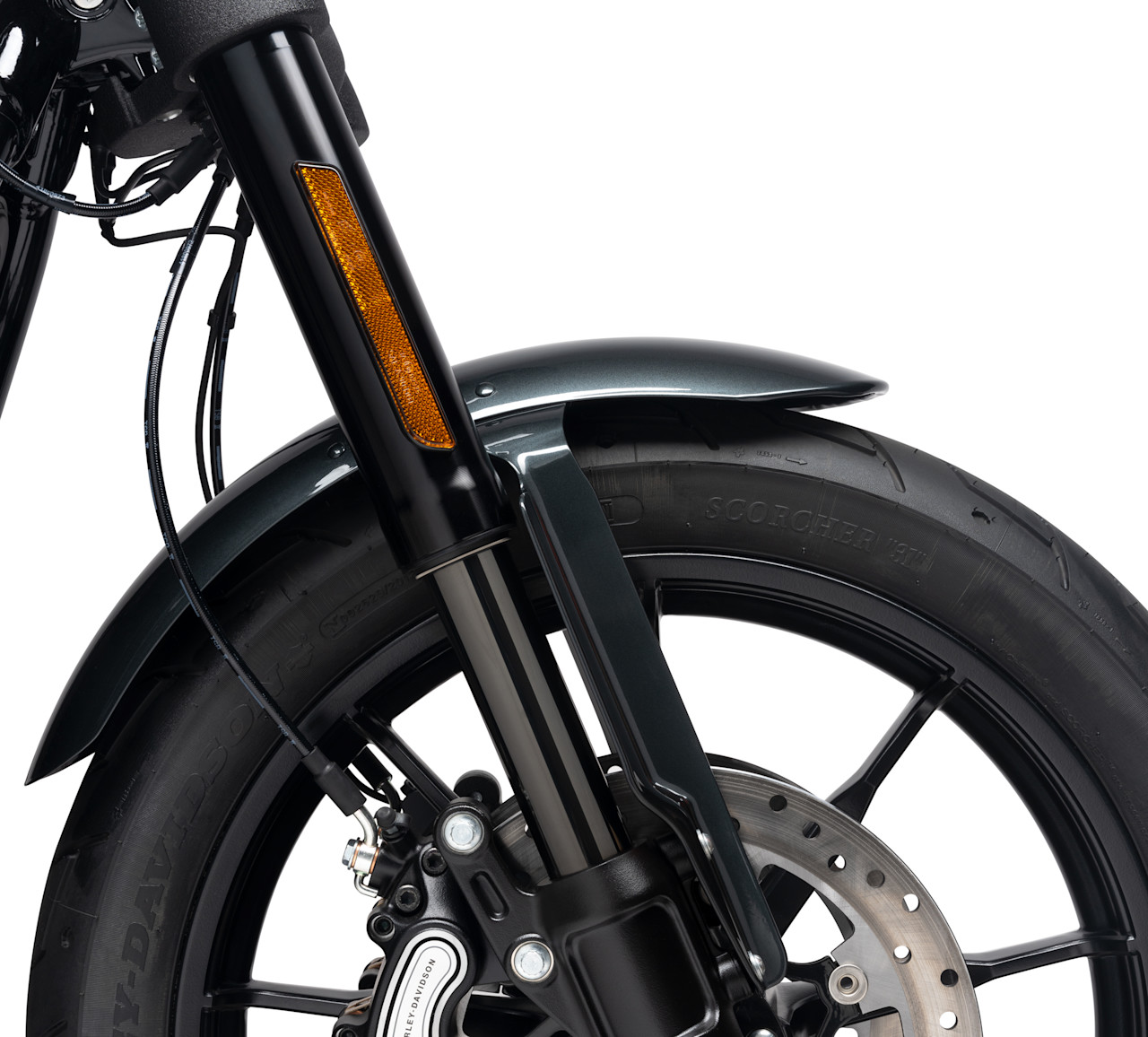Harley-Davidson Accessories Diamond Like Carbon Coating Fork Tubes - Inverted Forks
