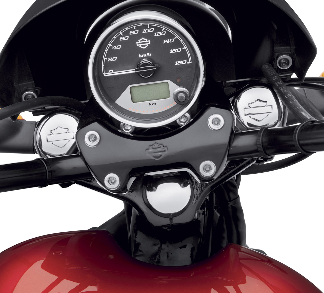 Harley-Davidson Accessories Fork Tube and Steering Stem Cover Kit - Chrome