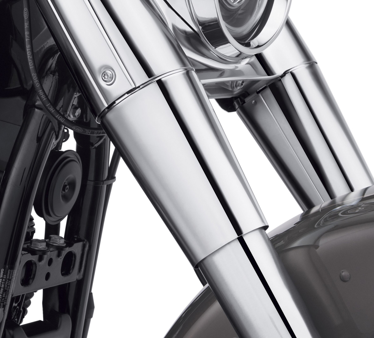 Harley-Davidson Accessories Chrome Upper Fork Slider Covers