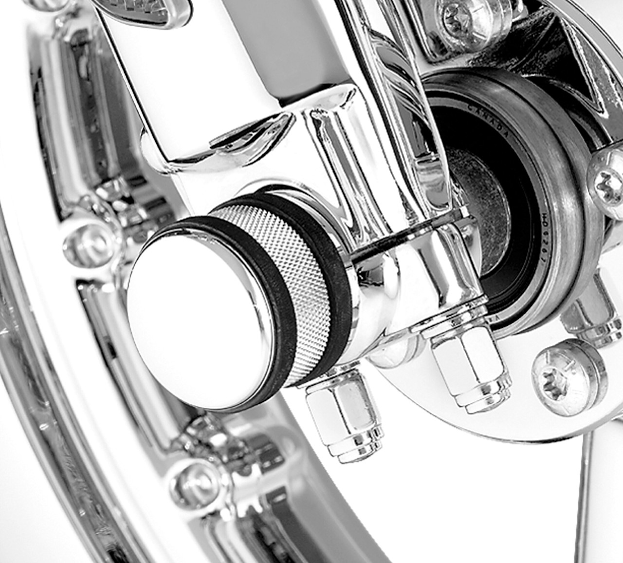 Harley-Davidson Accessories Chrome Fork Axle Retainer Nut Kit