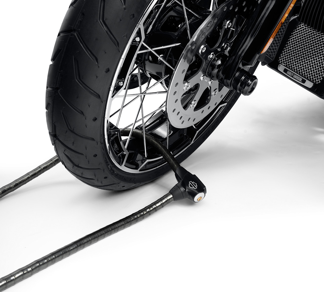 Harley-Davidson Accessories Armored Cable Lock