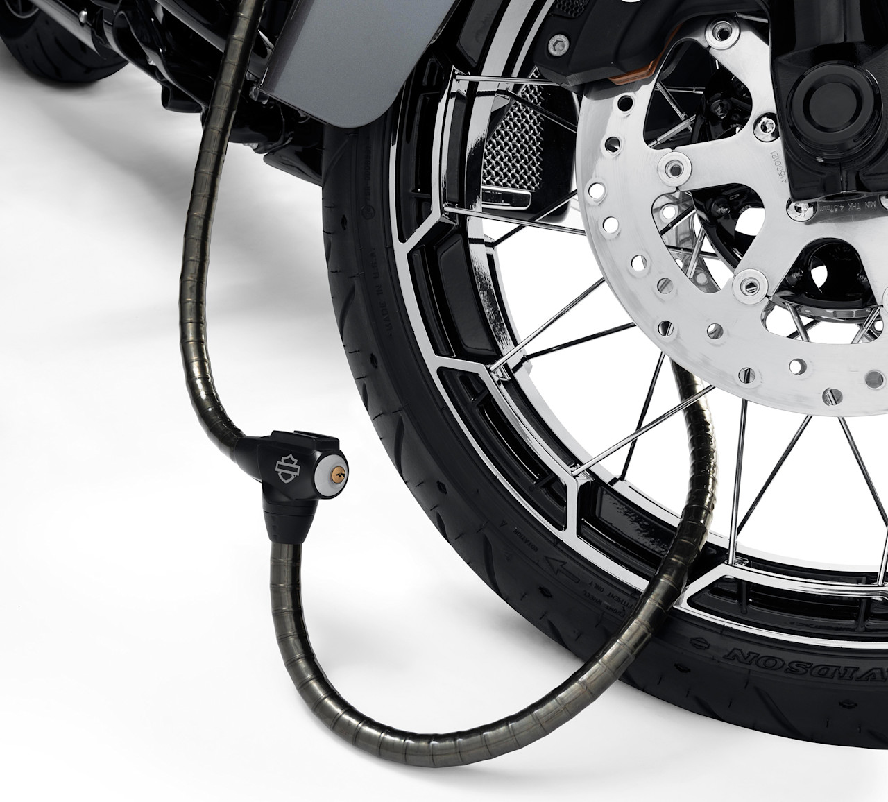 Harley-Davidson Accessories Armored Cable Lock