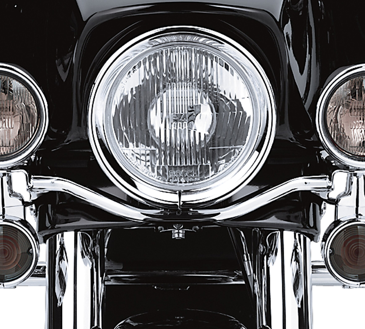 Harley-Davidson Accessories Gloss Black Outer Fairing Skirt