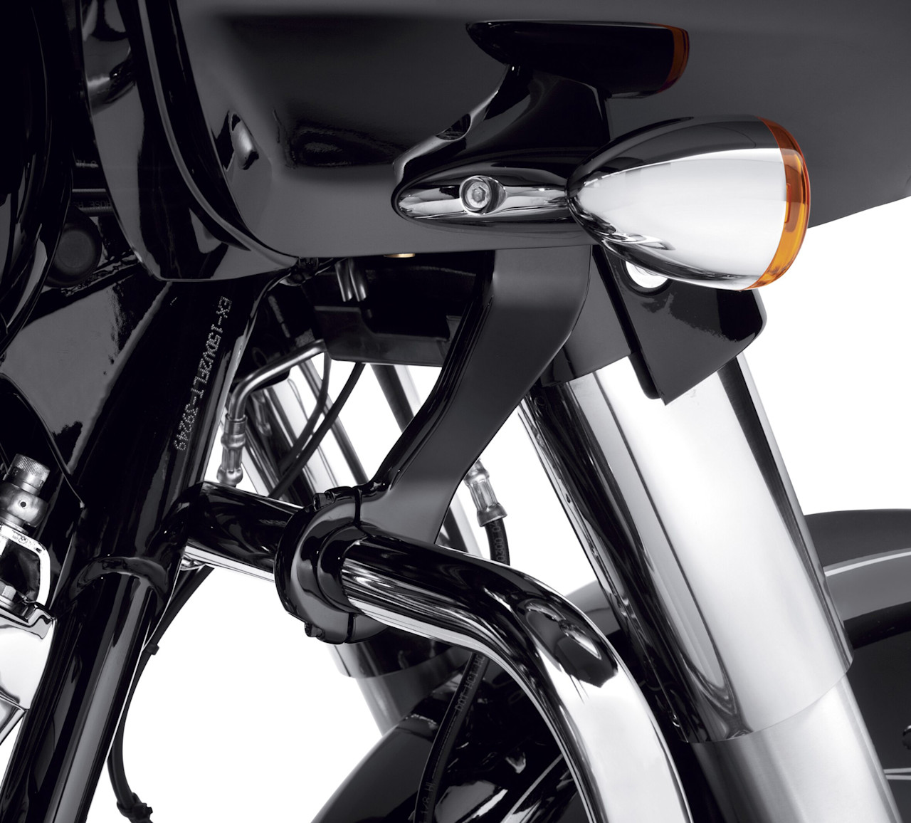 Harley-Davidson Accessories Road Glide Fairing Support Kit - Gloss Black