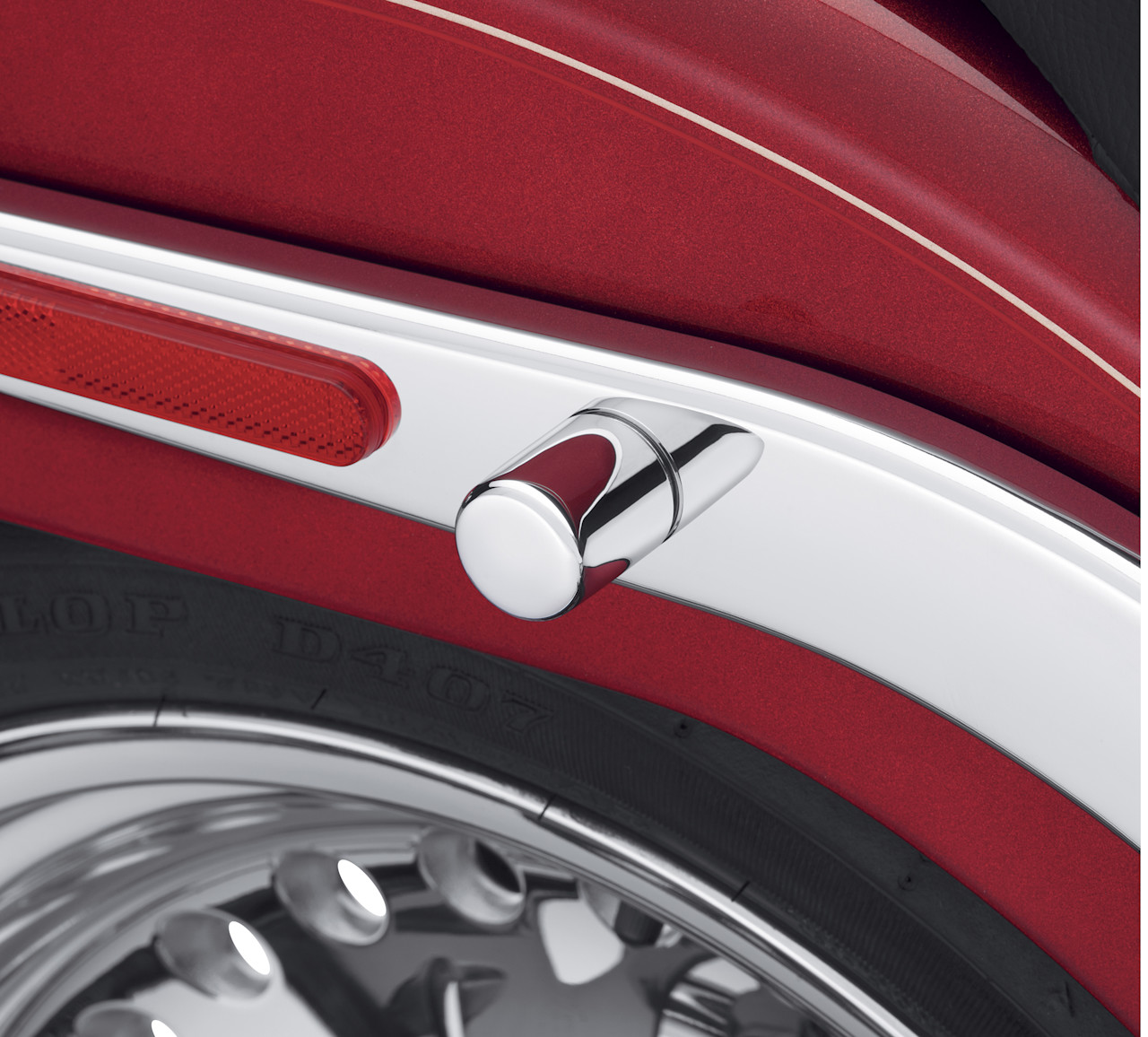 Harley-Davidson Accessories Large Rear Docking Hardware Cover Kit