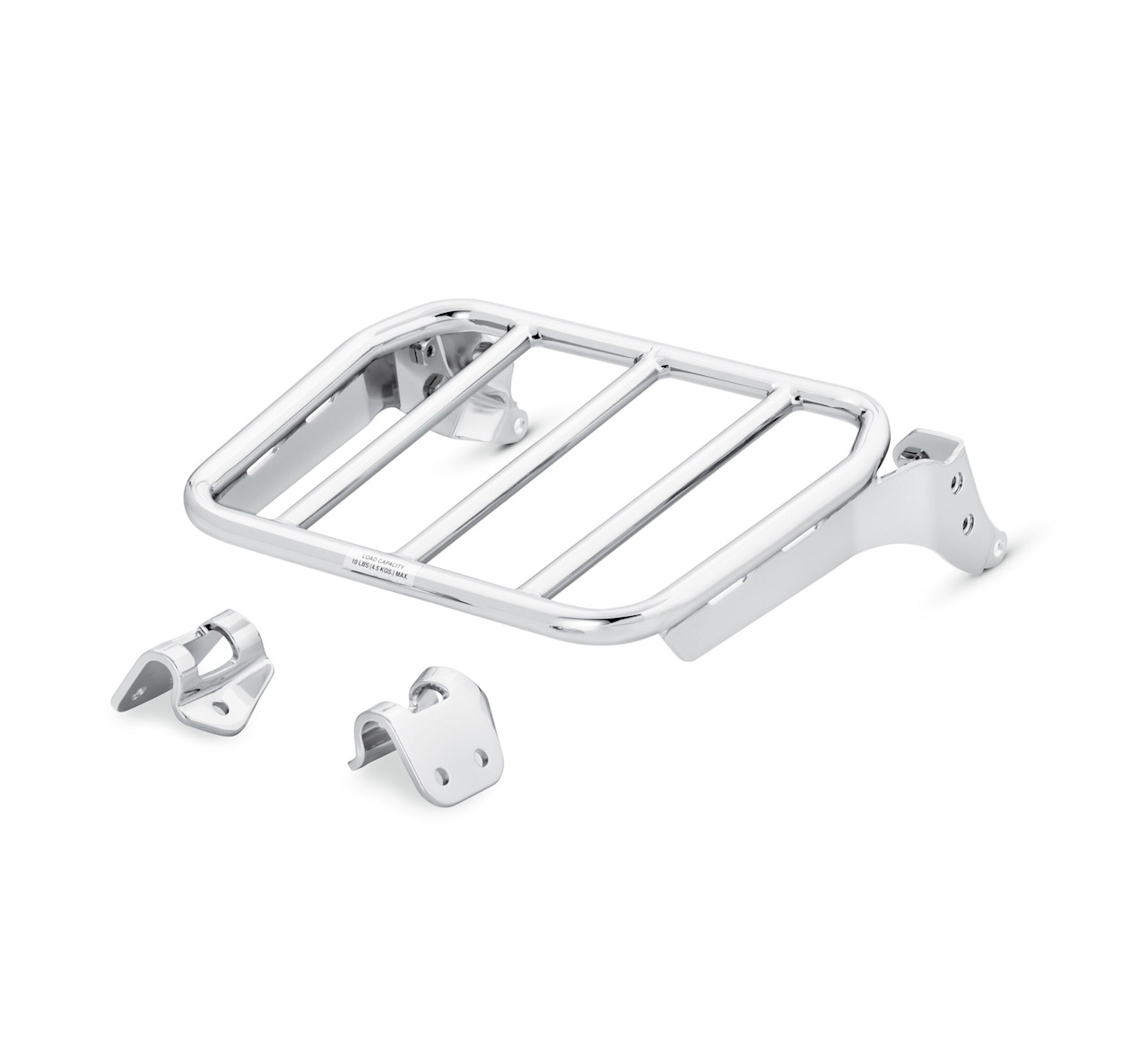 Harley-Davidson Accessories Sport Luggage Rack for HoldFast Sissy Bar Upright - Chrome