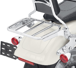 Harley-Davidson Accessories Sport Luggage Rack for HoldFast Sissy Bar Uprights - Chrome