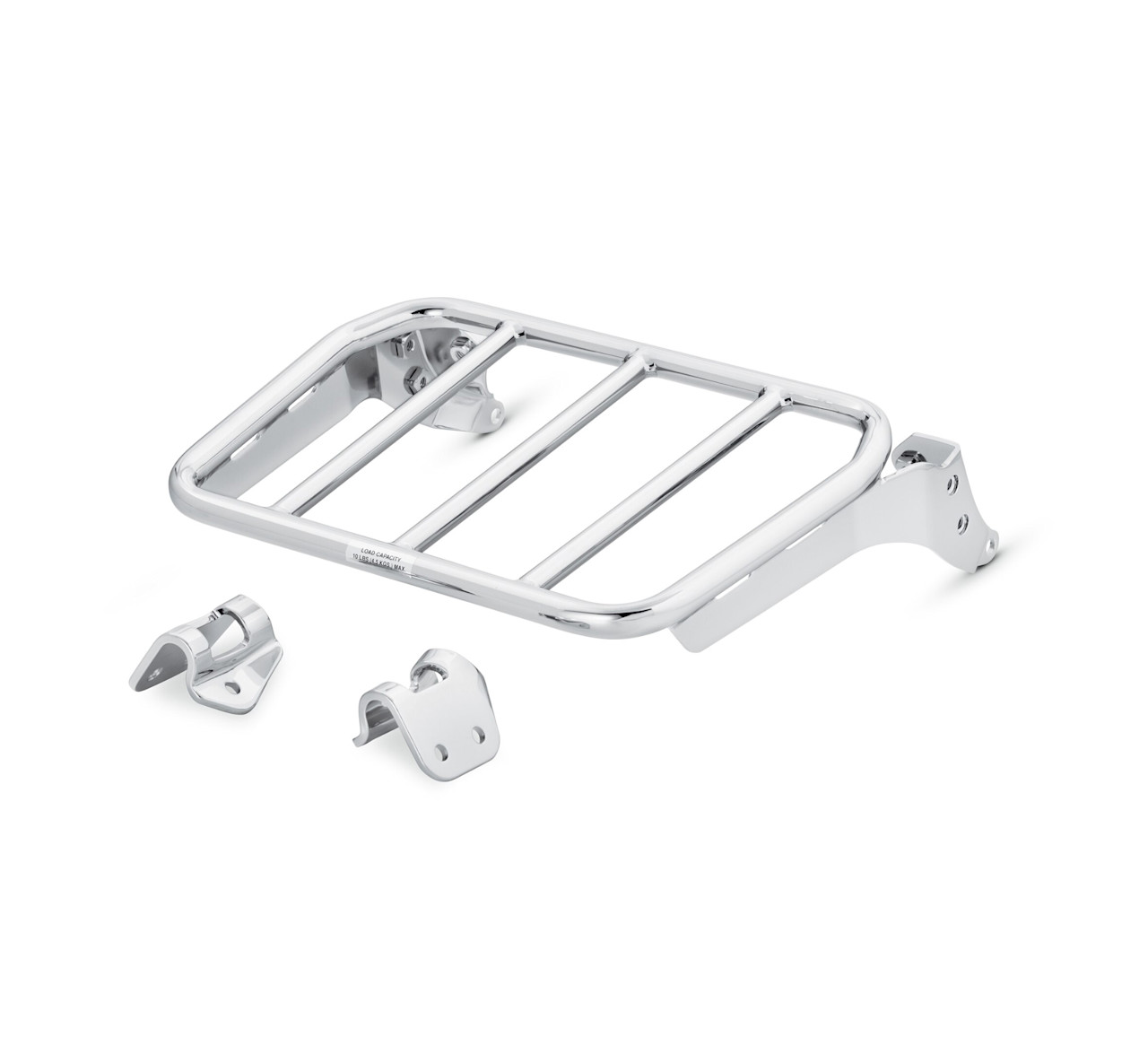 Harley-Davidson Accessories Sport Luggage Rack for HoldFast Sissy Bar Uprights - Chrome