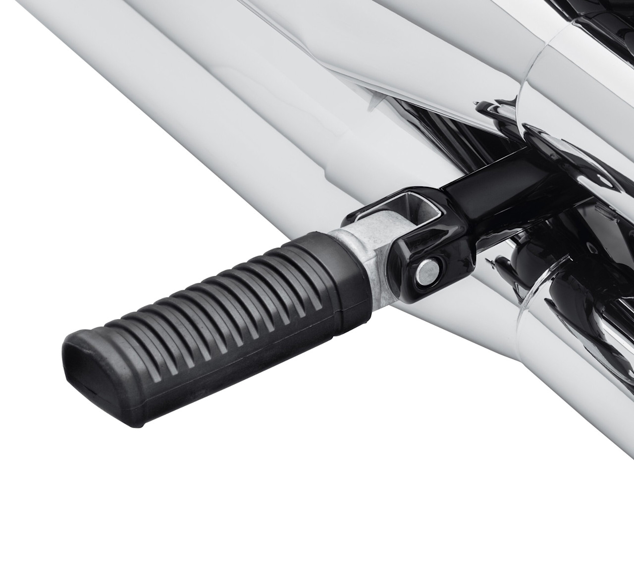 Harley-Davidson Accessories Passenger Footpeg Support Kit - Gloss Black