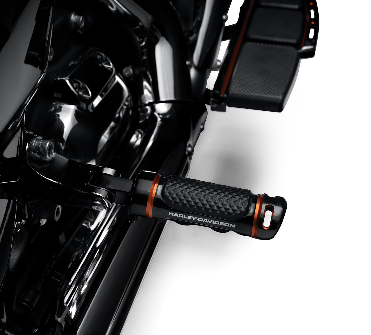 Harley-Davidson Accessories Adversary Passenger Footpegs