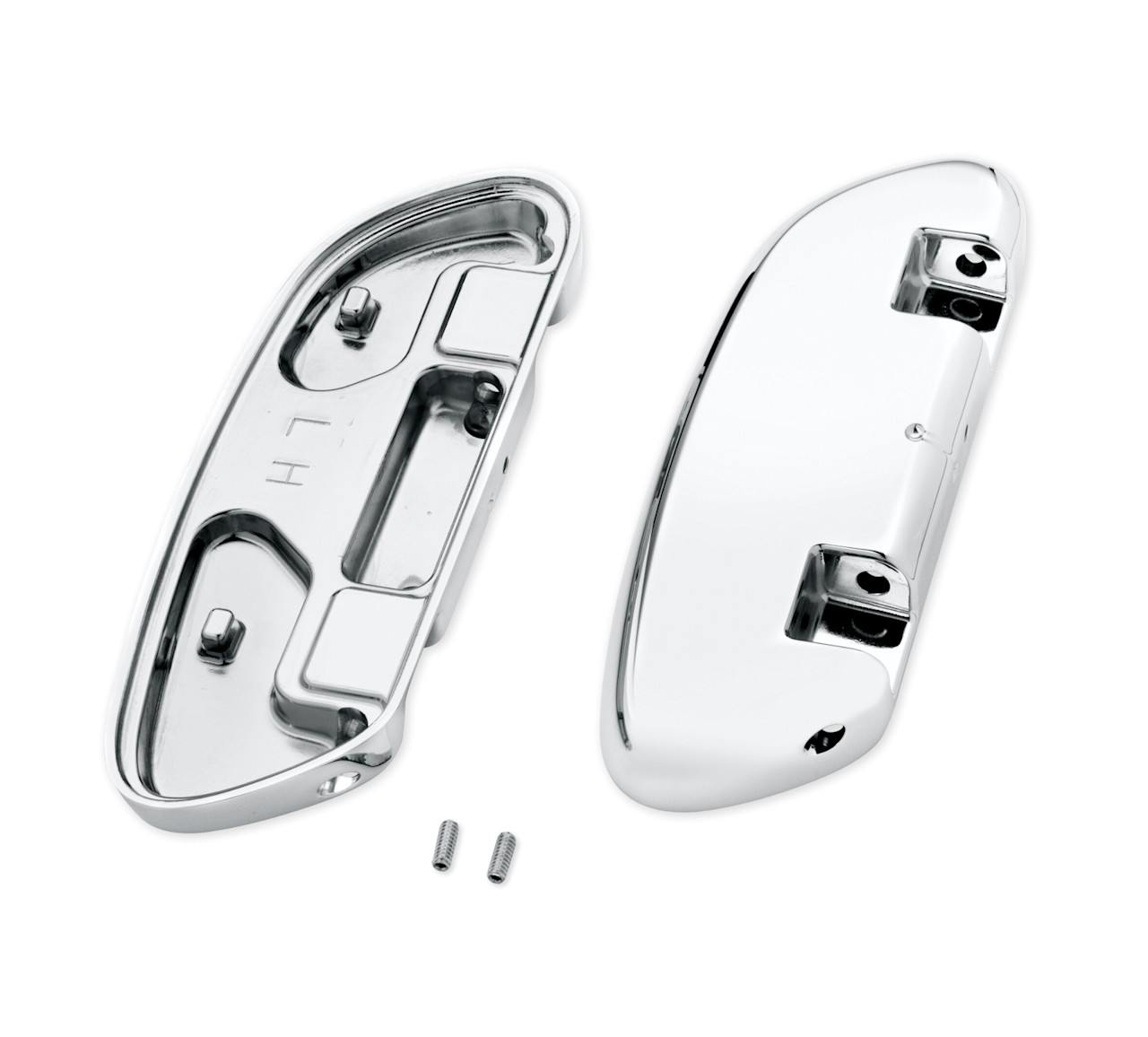 Harley-Davidson Accessories Swept Wing Passenger Footboard Pans
