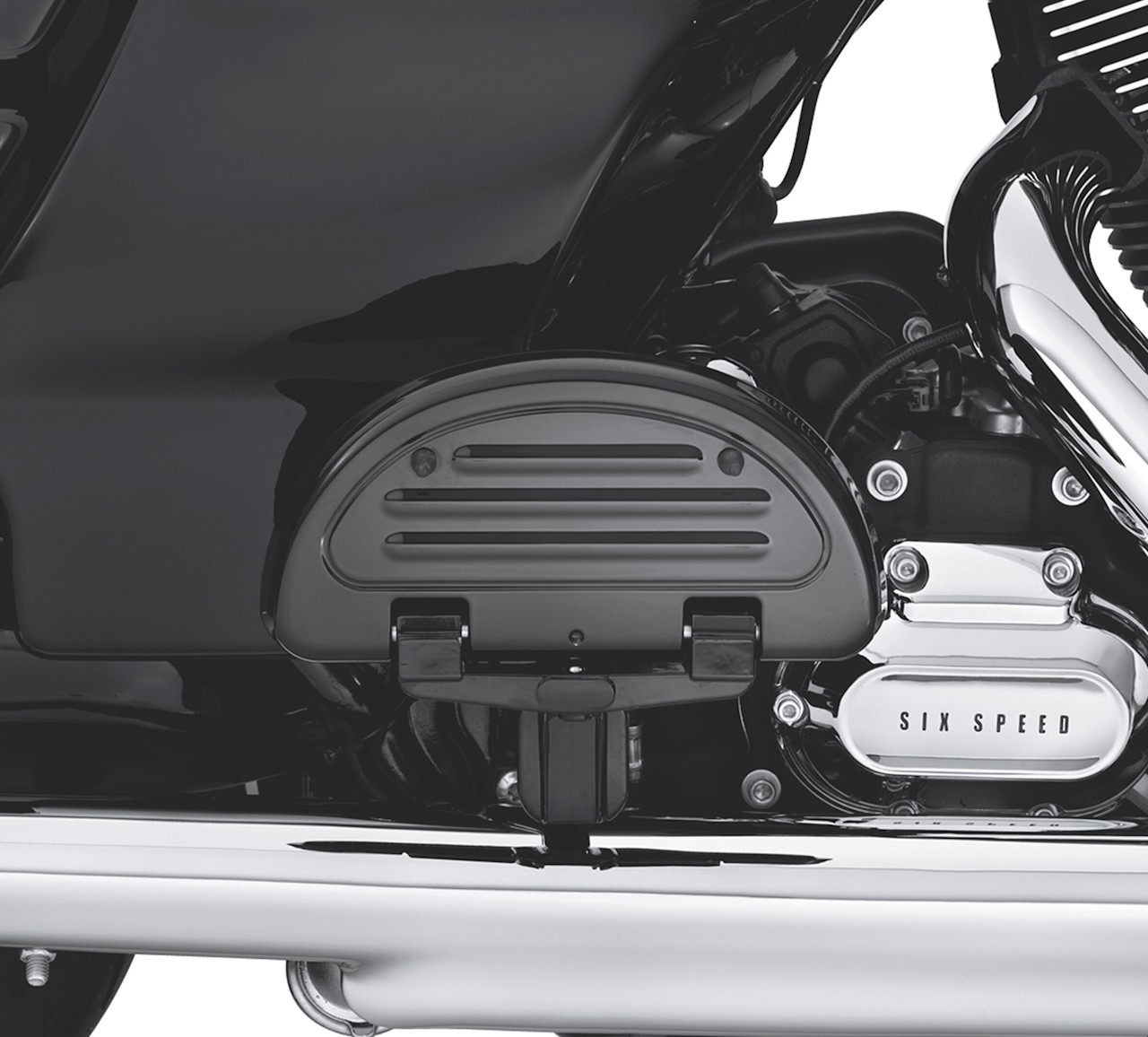 Harley-Davidson Accessories Half-Moon Passenger Footboard Pans and Inserts