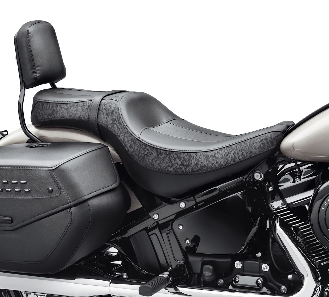 Harley-Davidson Accessories Tallboy Two-Up Seat - Deluxe, Heritage, Slim and Street Bob