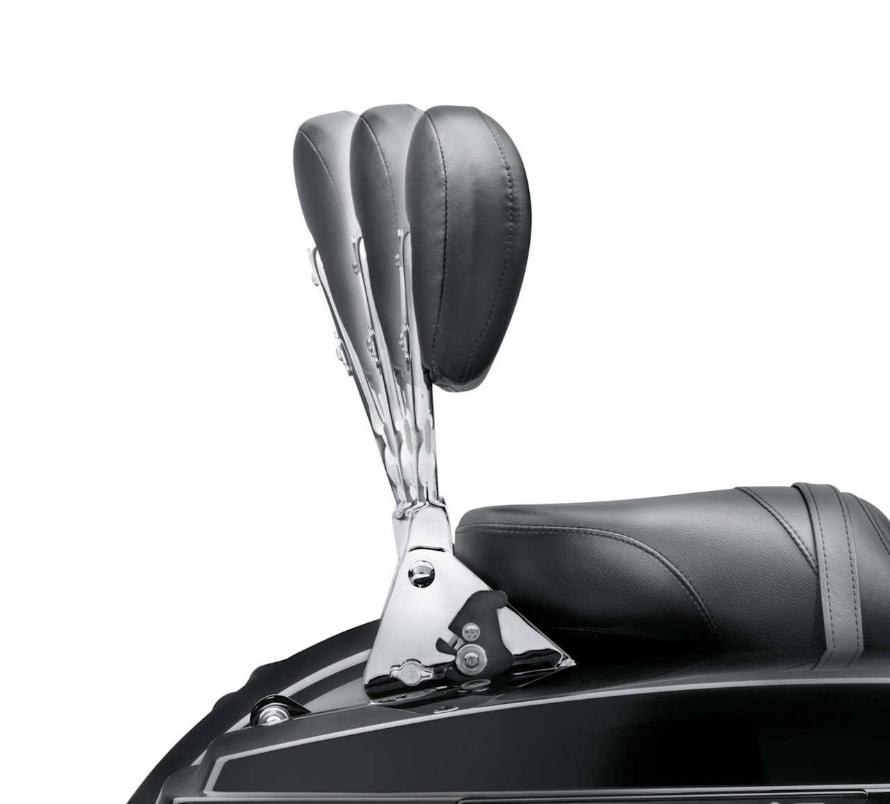 Harley-Davidson Accessories Premium H-D Detachables Backrest with Adjustable Recline