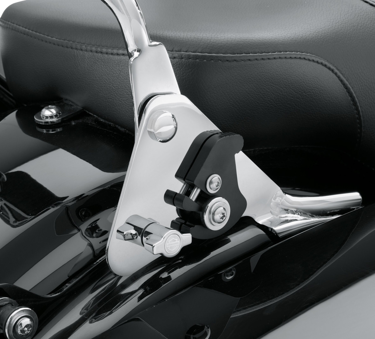 Harley-Davidson Accessories Premium H-D Detachables Backrest with Adjustable Recline
