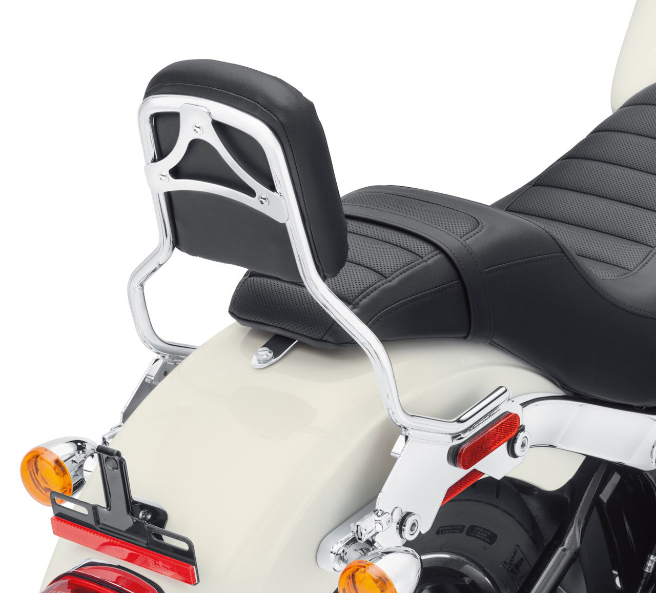 Harley-Davidson Accessories HoldFast Sissy Bar Upright - Standard Height - Chrome