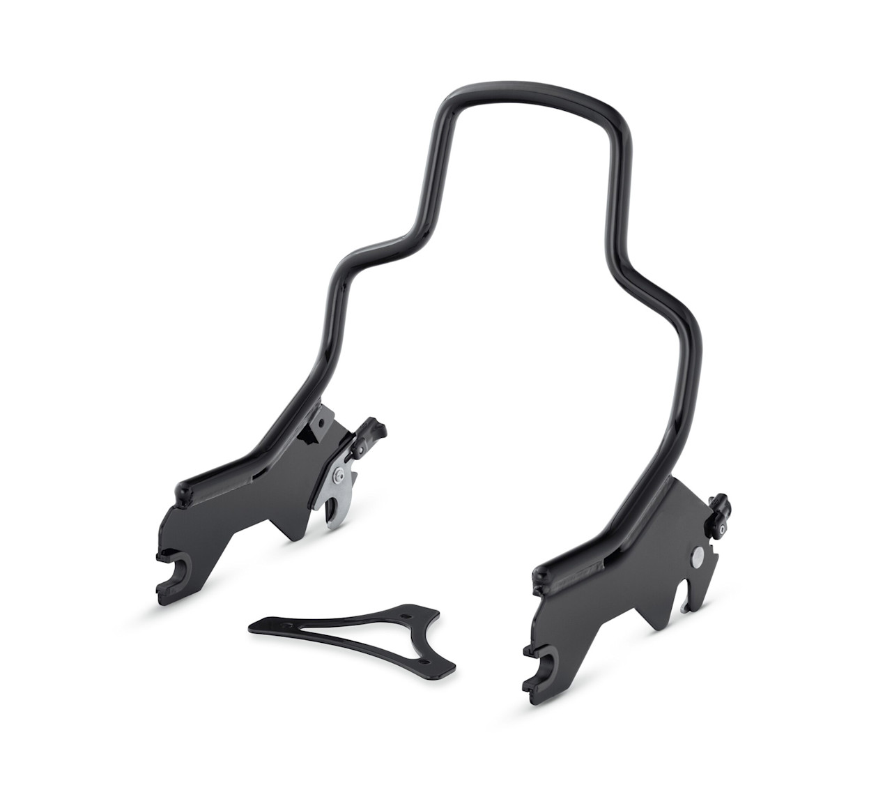 Harley-Davidson Accessories HoldFast Sissy Bar Upright - Short - Gloss Black